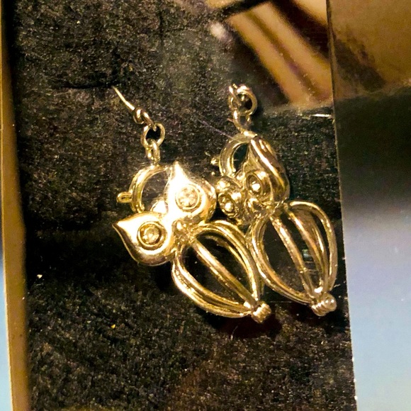 Owl earrings - Picture 6 of 7